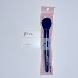 Elf highlighting brush, Floss highlighting powder